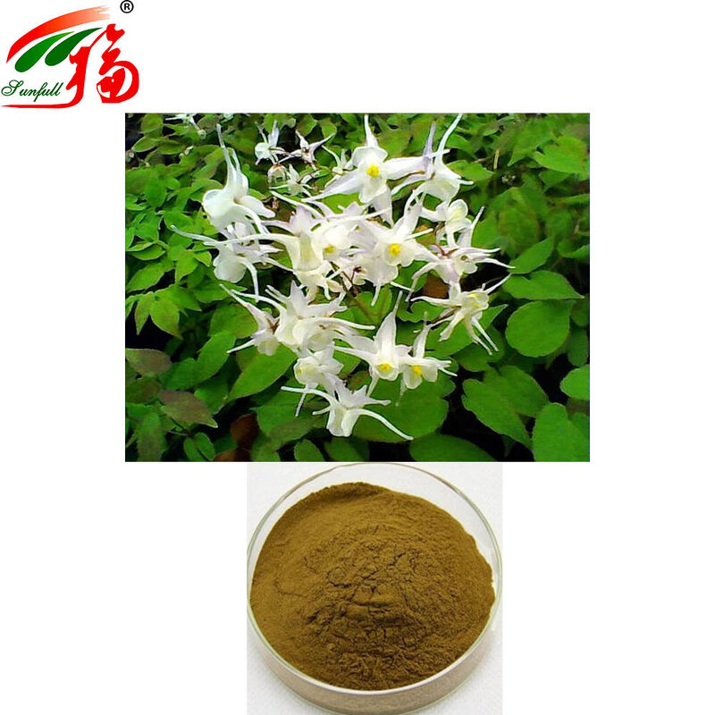 Ekstrak Epimedium Alami 100% Langsung Pabrik 30% Icariin untuk Suplemen Peningkat Seks dan Kesehatan