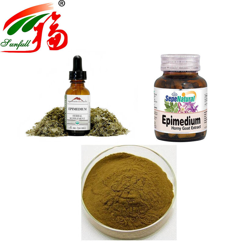 Ekstrak Epimedium Alami 100% Langsung Pabrik 30% Icariin untuk Suplemen Peningkat Seks dan Kesehatan