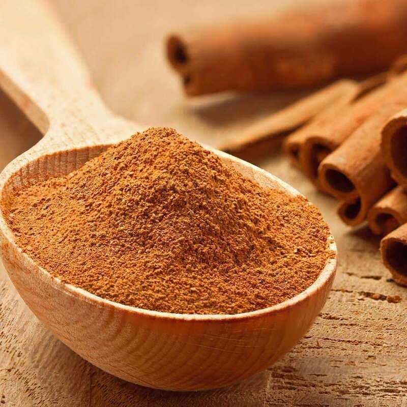 Bubuk Kayu Manis Premium -100% Kayu Manis Ceylon Murni, Bumbu Alami untuk Memanggang, Memasak & Minuman, Non-GMO, Aromatik, Food Grade