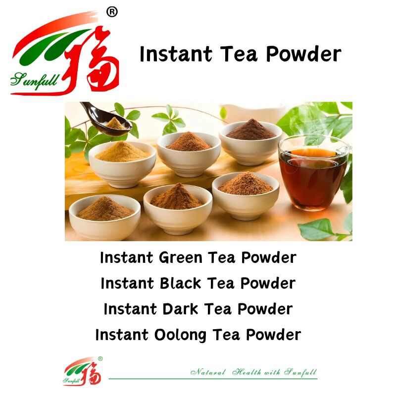 Harga Terbaik Kelarutan Baik Sampel Gratis Bubuk Teh Larut Dingin untuk Minuman Teh Hijau Instan/Teh Hitam/Teh Hitam/Teh Oolong/Bubuk Ekstrak Teh Hitam