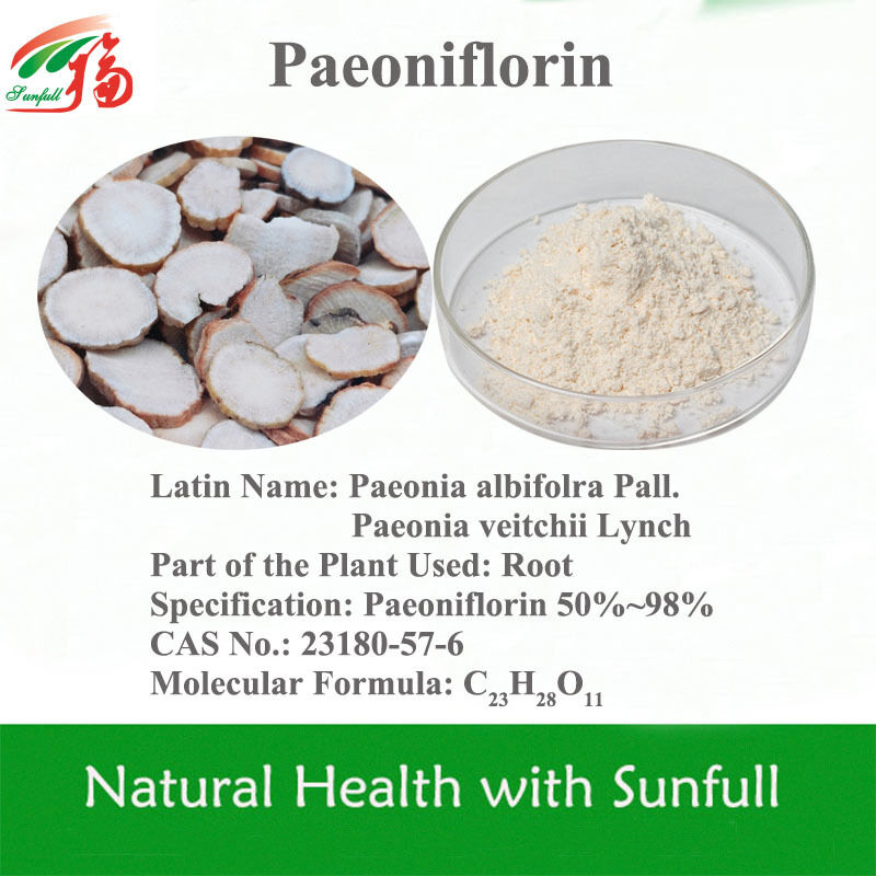 Ekstrak Paeoniae Radix Alba 90% Paeoniflorin untuk Anti Penuaan CAS 23180-57-6